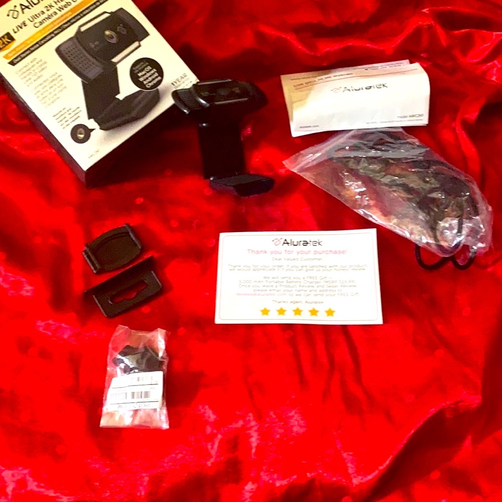 WebCam. Aluratek Live Ultra 2K HD Webcam  HD. A must have